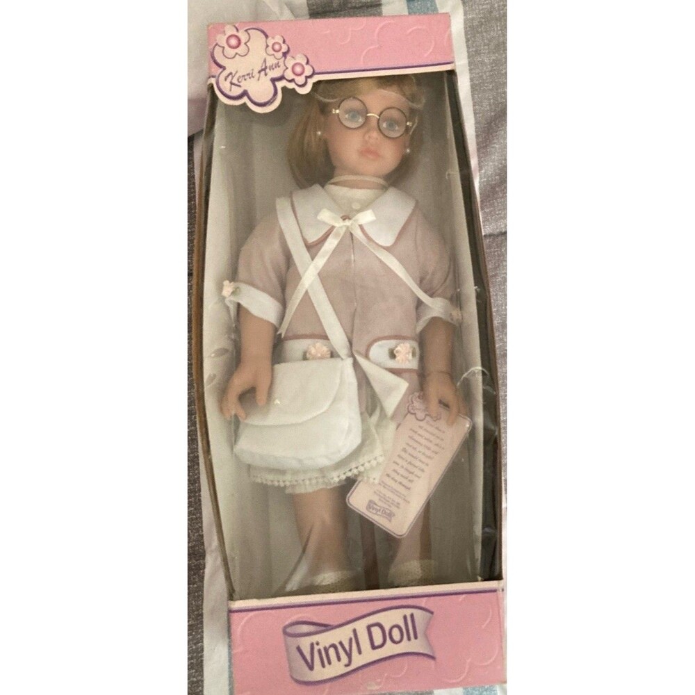 Vintage Kerri Ann Vinyl Doll W! Accessories